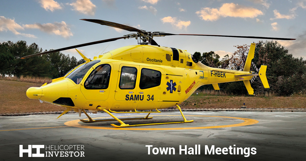 Helicopter Investor Town Hall